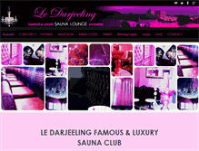 Tablet Screenshot of ledarjeeling.com